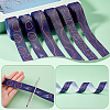 6 Styles Baseball Theme Polyester Ribbon OCOR-GA0001-97-4
