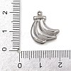 Fruit 304 Stainless Steel Pendants STAS-P418-03D-P-3