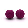 Round Food Grade Eco-Friendly Silicone Beads SI-JX0066A-09-1