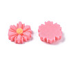 Flatback Hair & Costume Accessories Ornaments Scrapbook Embellishments Resin Flower Daisy Cabochons CRES-Q102-07-4