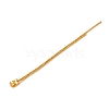 Brass Ball Chain Ear Nuts KK-G510-18G-2