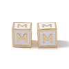 Rack Plating Brass Enamel Beads KK-B060-04G-04M-2