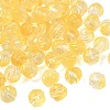 Two-tone Transparent Glass Beads GLAA-H041-02C-1