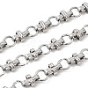 304 Stainless Steel Link Chains CHS-K024-12P-1