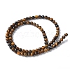 Round Tiger Eye Beads Strands Z0RQT011-AB-4