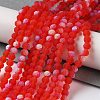 Transparent Glass Beads Strands LS-EGLA-A034-T4mm-MB01-2