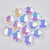 Transparent Glass Pendants GGLA-S010-05B-1