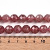 Natural Strawberry Quartz Beads Strands G-S345-10mm-21-5