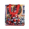 Rectangle Christmas No Woven Fabric Printed Tote Bags ABAG-P015-03A-2