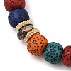 Bohemian Glass Beaded Stretch Bracelet Sets QN1212-7-4