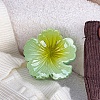 Two Tone Plastic Claw Hair Clips PW-WG9B72A-08-1