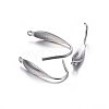 Tarnish Resistant 316 Surgical Stainless Steel Earring Hooks X-STAS-P210-17P-1