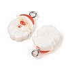 Christmas Theme Opaque Resin Pendants RESI-S08-02J-2