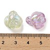 UV Plating Luminous Rainbow Iridescent Acrylic Pendants LACR-R001-14A-5