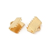 304 Stainless Steel Ribbon Crimp Ends STAS-E471-05I-G-2