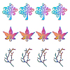 18Pcs 3 Style Alloy Pendants FIND-FH0002-36-2