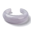 Plain Resin Cuff Bangles LS-BJEW-B074-02B-1