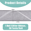 Sequin Polyester Mesh Fabric DIY-WH0021-28C-2