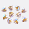 Faceted Glass Rhinestone Charms RGLA-F050-B-223PS-1