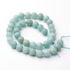 Natural Amazonite Beads Strands G-J376-17-8mm-2