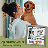 MDF Pet Photo Frames DIY-WH0525-008-7