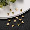 Tibetan Style Alloy Kitten Beads X-TIBEP-GC178-G-RS-6