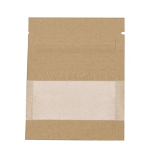Kraft Paper Open Top Zip Lock Bags OPP-M002-02A-03