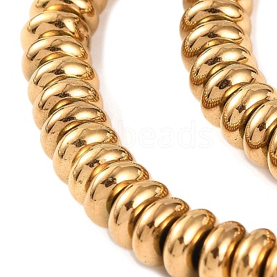 Electroplated Synthetic Non-magnetic Hematite Beads Strands X-G-H027-D01-01-1