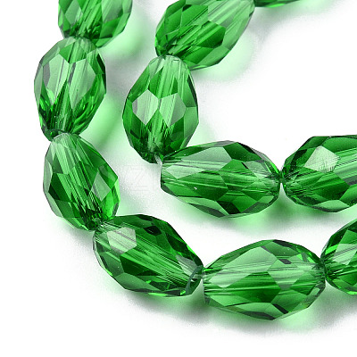 Glass Beads Strands LS-GLAA-R024-11x8mm-6-1