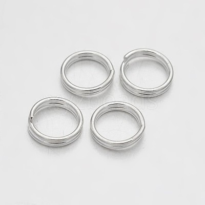 Brass Split Rings KK-E647-11S-1