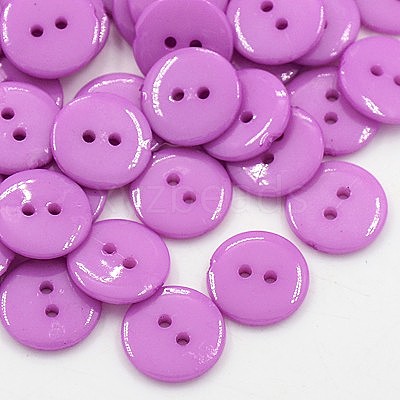 Acrylic Sewing Buttons BUTT-E084-E-M-1