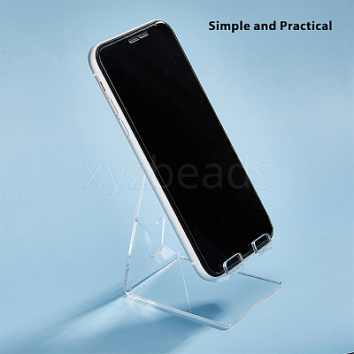 Acrylic Mobile Phone Holders LS-AJEW-WH0258-580-1