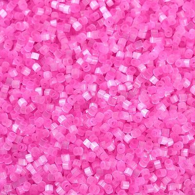 Imitation Cat Eyes Glass Seed Beads X-SEED-H003-03T-1