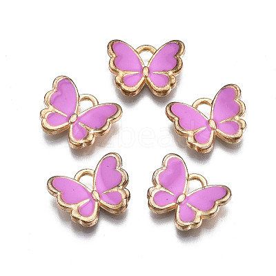Alloy Enamel Charms X-ENAM-S121-070H-1