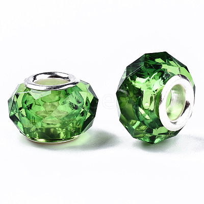 Transparent Resin European Beads RPDL-T003-003-B05-1