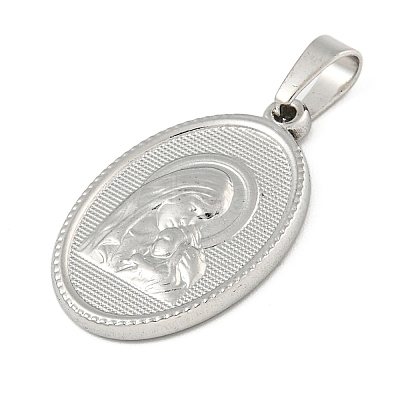 Non-Tarnish 304 Stainless Steel Pendants STAS-B071-02A-01P-1