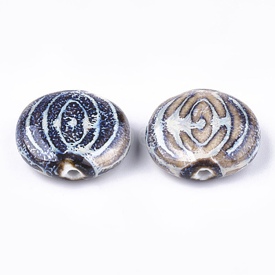 Handmade Porcelain Beads X-PORC-S498-45G-1