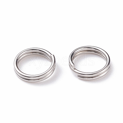 Non-Tarnish 304 Stainless Steel Split Rings STAS-K155-07P-1