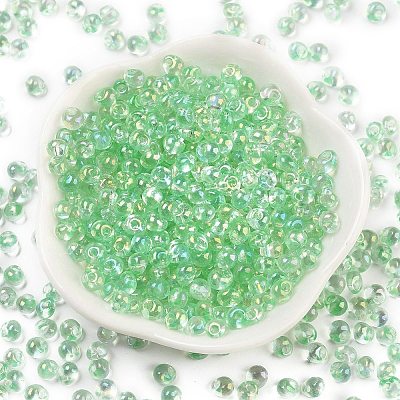 6/0 Inside Colours Fringe Glass Seed Beads X1-SEED-A034-03A-1