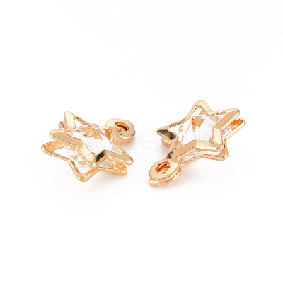 Rack Plating Eco-Friendly Iron Charms IFIN-Q133-015-NR-1
