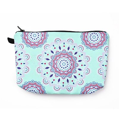 Polyester Tarp Zip Cosmetic Pouches ABAG-G010-04J-1