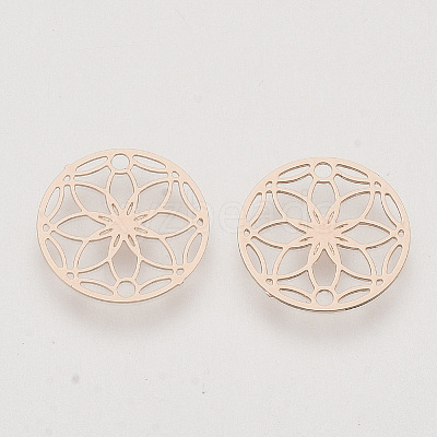 Brass Links connectors X1-KKC-R001-08RG-1