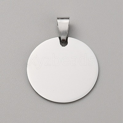 201 Stainless Steel Pendants STAS-WH0016-49A-P-1