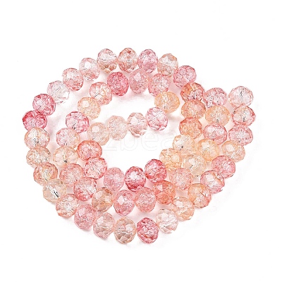 Transparent Glass Beads Strands GLAA-T023-10mm-A06-1
