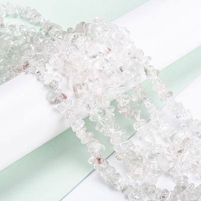 Natural Quartz Crystal Beads Strands G-F703-03-1