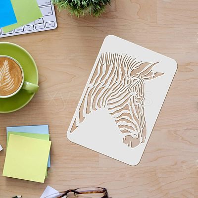 Large Plastic Reusable Drawing Painting Stencils Templates DIY-WH0202-122-1