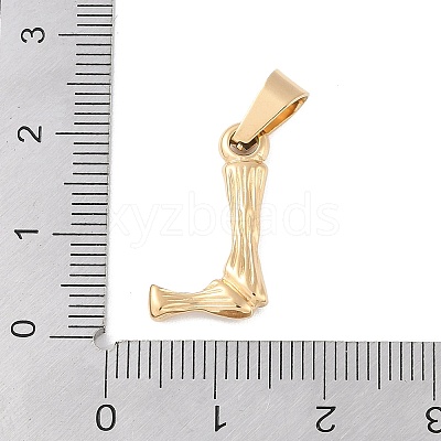 304 Stainless Steel Pendants STAS-F235-01G-L-1