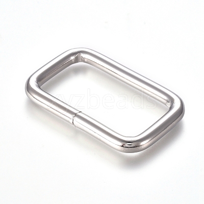 Iron Buckle Clasps X-IFIN-WH0051-85P-1