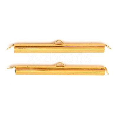 Iron Slide On End Clasp Tubes IFIN-R212-4.0cm-G-1