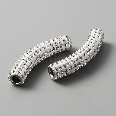 Zinc Alloy Rhinestone Beads FIND-WH0146-02B-1